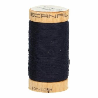 Scanfil 4818 Donkerblauw - Organic Cotton naaigaren
