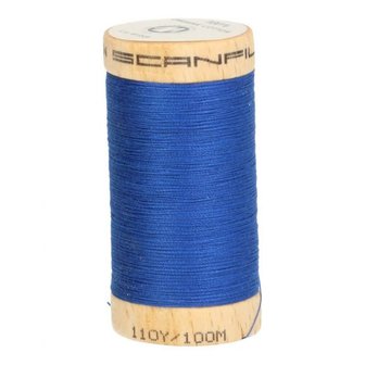Scanfil 4817 Royal blauw - Organic Cotton naaigaren