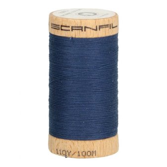Scanfil 4815 blauw - Organic Cotton naaigaren