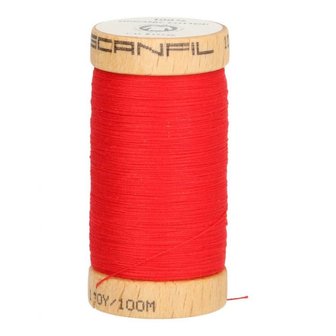 Scanfil - 4805 Rood - Organic Cotton naaigaren 