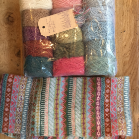 Fair isle Pastel Col breipakket 