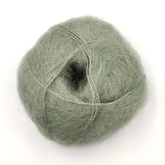 Mohair Brushed Lace &ndash;  3023 Thee groen 