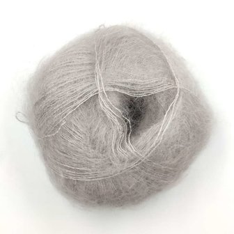 Mohair Brushed Lace &ndash; 3079 Silvergrey