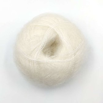 Mohair Brushed Lace - 3000 White