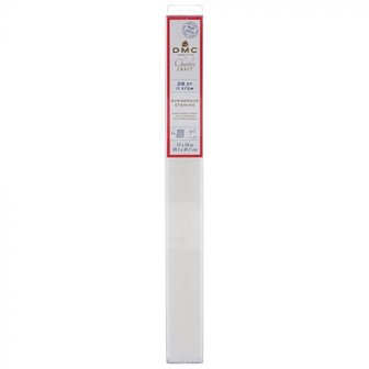 DMC Etamine kaasdoek  Wit - 38,1x 45,7 cm