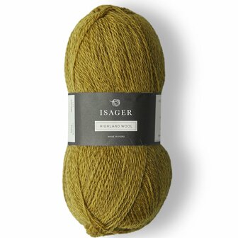 Isager Highland Curry - Hooks and Yarn