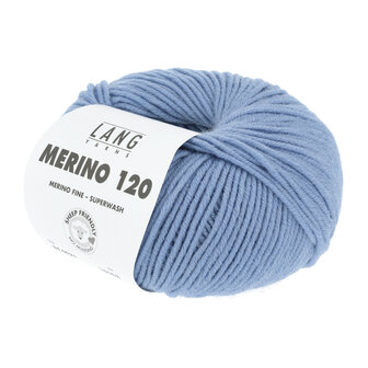 Lang Yarns Merino 120 - 021 Jeans Light