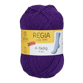 Regia 4 ply sokkengaren - Paars 1050