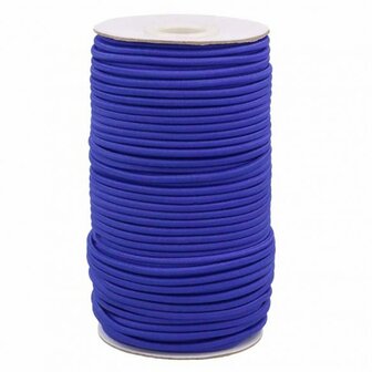 Koord elastiek 3mm - blauw (196)