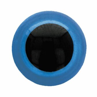 Veiligheidsogen 8mm  blauw/zwart