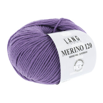 Lang Yarns Merino 120 - 446 Lila