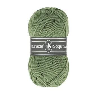 Durable Soqs Tweed - 424 Saxon Green