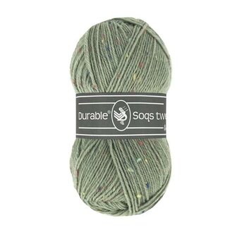 Durable Soqs Tweed - 402 Seagrass