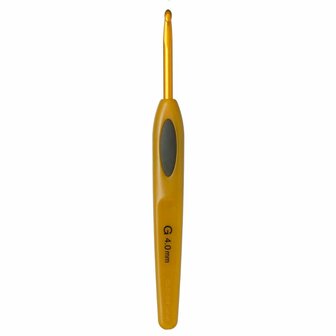 Clover Softgrip haaknaald 4 mm