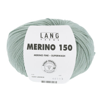 Lang Yarns Merino 150 - 092 Alo&euml; Vera