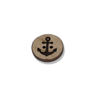 Knoop kokosnoot Anker - 15mm Naturel  (16110)