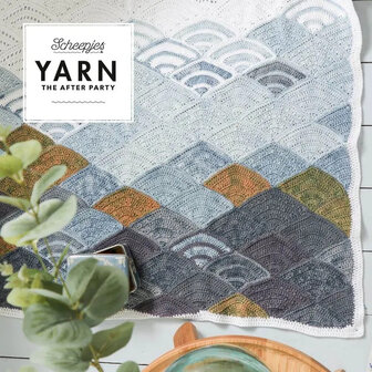 YARN The After Party nr.65 Mountain Clouds Blanket NL, haakpatroon.