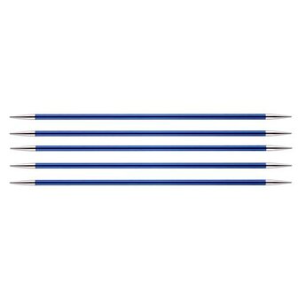 KnitPro Zing 15 cm sokkennaalden - 4mm