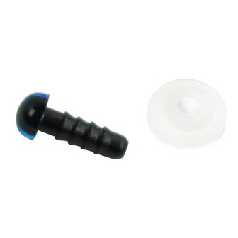 Durable Veiligheidsogen - 6 mm, zwart blauw