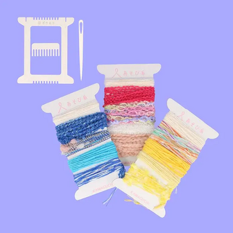 Pokeori Weaving loom kit blauw