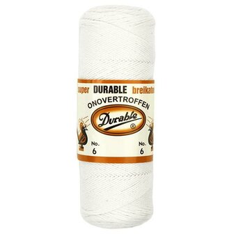 Durable - Haak en Brei Katoen No 6 - 100 gram