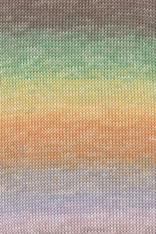 Baby Cotton Color - 152 Green/Yellow/Brown/Lilac