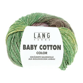 Baby Cotton Color - 152 Green/Yellow/Brown/Lilac