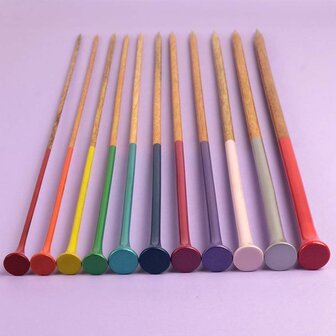 Bohin 3.50mm Mango Woodbreinaalden 40cm