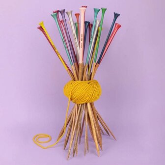 Bohin 3.50mm Mango Woodbreinaalden 40cm