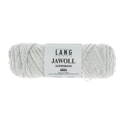 Lang Yarns Jawoll - 023 lichtgrijs gemeleerd