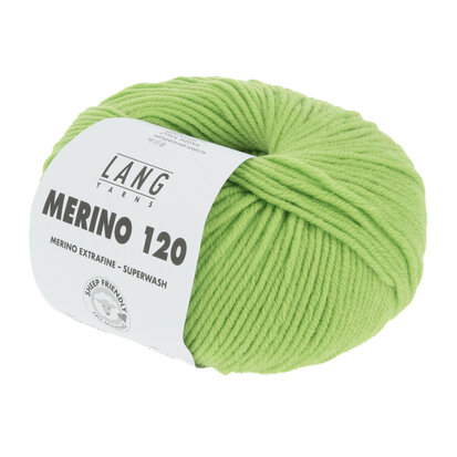 Lang Yarns Merino 120 - 244 Lime