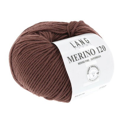 Lang Yarns Merino 120 - 176 Cognac