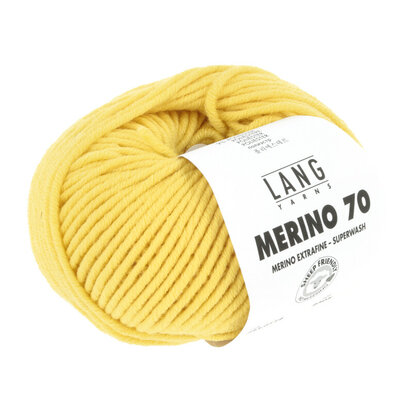 Lang Yarns Merino 70 - 114 Lemon