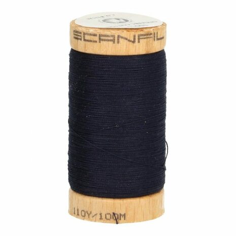 Scanfil 4818 Donkerblauw - Organic Cotton naaigaren