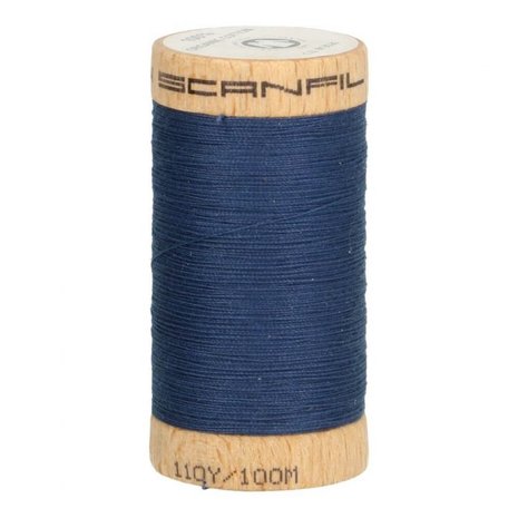 Scanfil 4815 blauw - Organic Cotton naaigaren