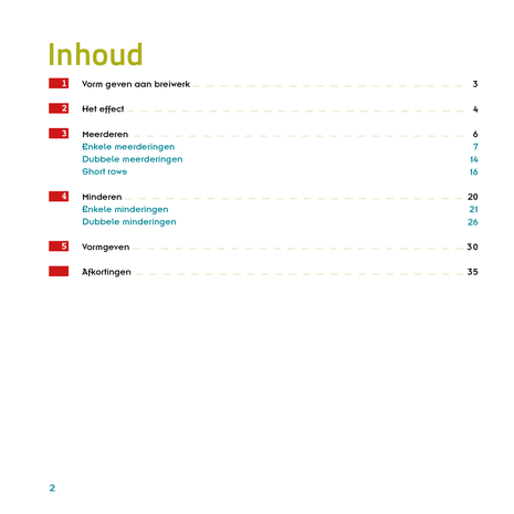 Werkdraad 3 - Meerderen en minderen