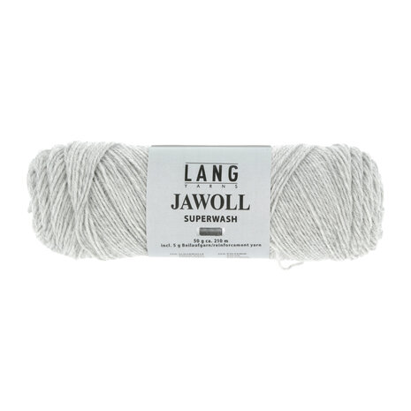 Lang Yarns Jawoll - 023 lichtgrijs gemeleerd
