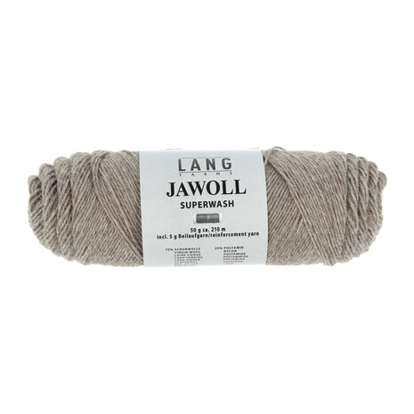 Lang Yarns Jawoll  045 Light brown melange