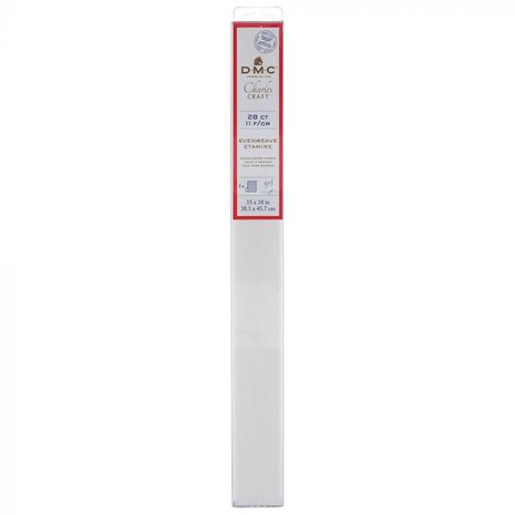 DMC Etamine kaasdoek  Wit - 38,1x 45,7 cm