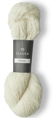 Isager Spinni – 0 Natural White