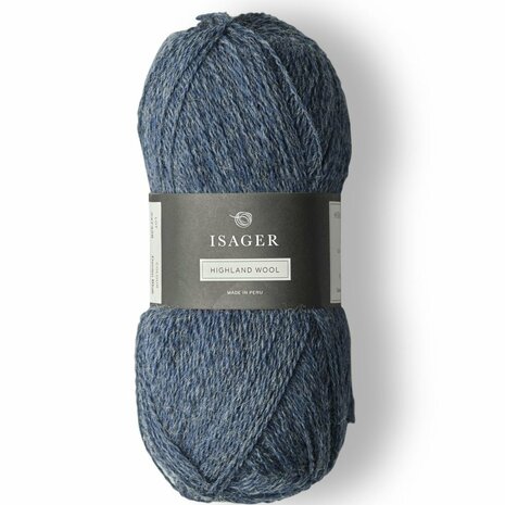 Isager Highland Denim - Hooks and Yarn