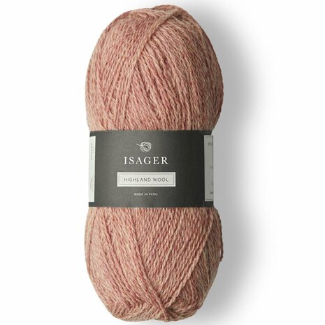 Isager Highland Roze - Hooks and Yarn