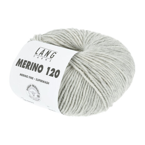 Lang Yarns Merino 120 - 223 Light grey