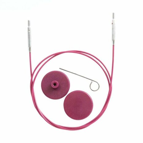  KnitPro Swivel kabels 40 t/m 120 cm voor rondbreinaalden. 