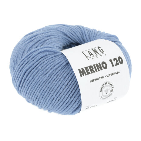 Lang Yarns Merino 120 - 021 Jeans Light