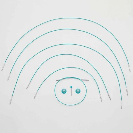 Knitpro Mindful Swivel Kabel - 40 t/m 150 cm