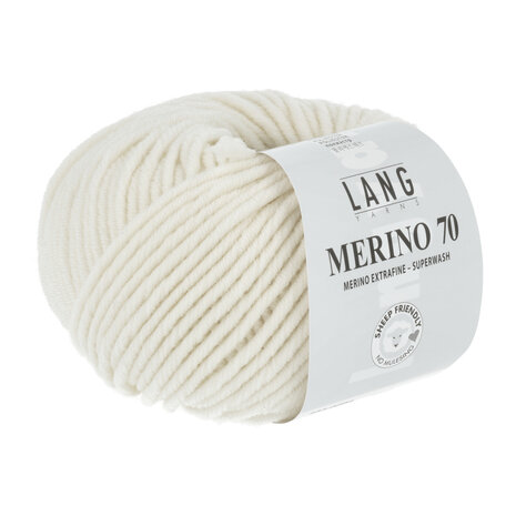 Lang Yarns Merino 70 - 094 Ecru