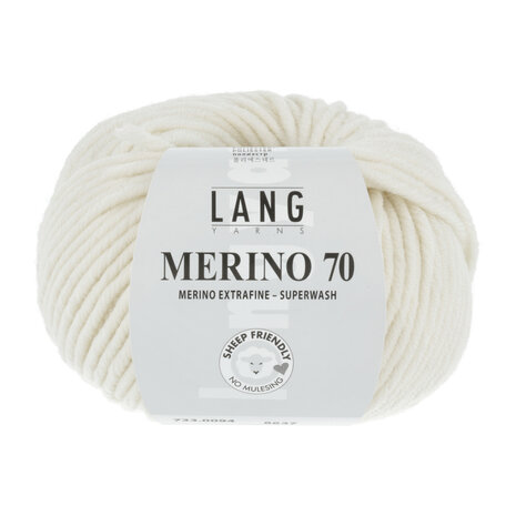 Lang Yarns Merino 70 - 094 Ecru