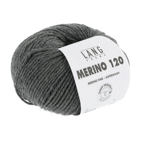 Lang Yarns Merino 120 - 270 Grey Melange