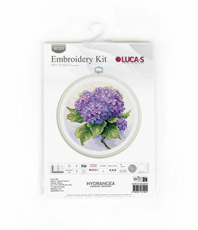 Borduurpakket Hortensia - Luca-S